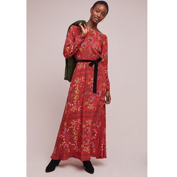 Anthropologie Dresses & Skirts - Anthropologie Roberta Floral Maxi Dress